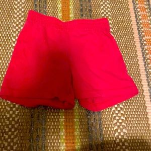 Girls pink shorts